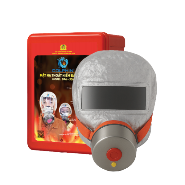 Mặt Nạ Thoát Hiểm Đám Cháy DPA-30M Lọc Khói Độc 30 Phút
